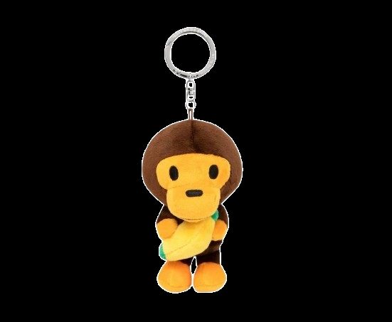 BABY MILO BANANA PLUSH DOLL KEYCHAIN 12CM